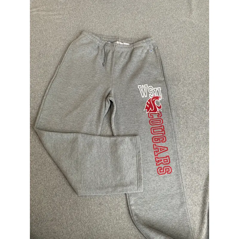 Men's WSU Cougars Gray Jogger Sweats