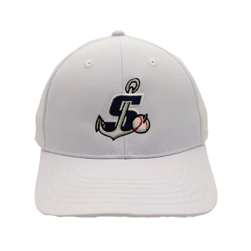 OC White Adjustable S Anchor Hat