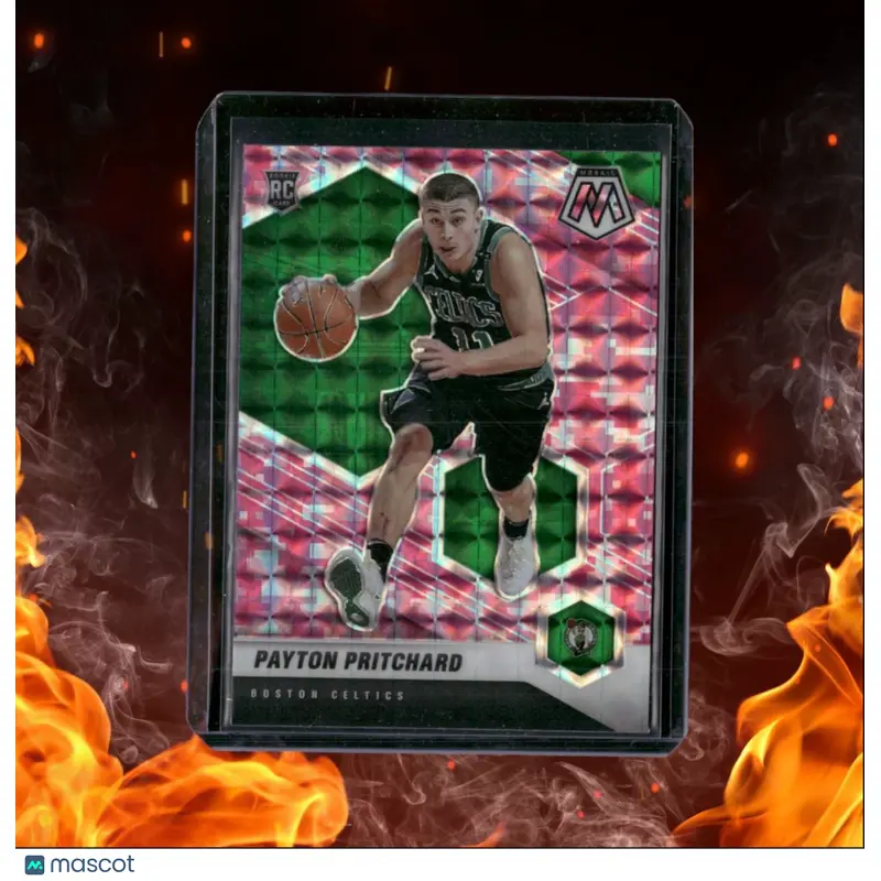 2020-21 Panini Mosaic Payton Pritchard Pink Mosaic Prizm Rookie #210
