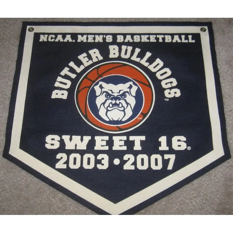 Butler University 2003-2007 NCAA Basketball Sweet 16 Banner