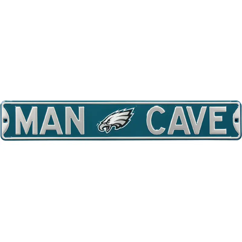 Philadelphia Eagles "MAN CAVE" Authentic Street Sign