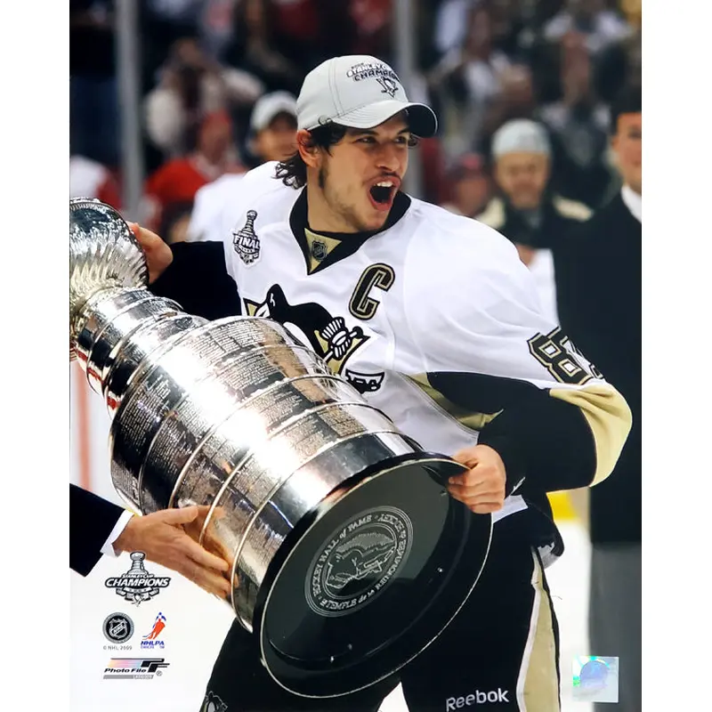 Sidney Crosby "Our Cup" (2009) Pittsburgh Penguins Premium Poster Print - Photofile 16x20