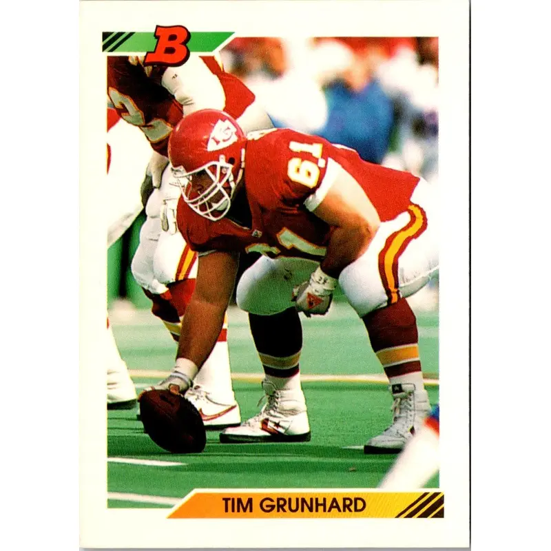 1992 Bowman Tim Grunhard #477