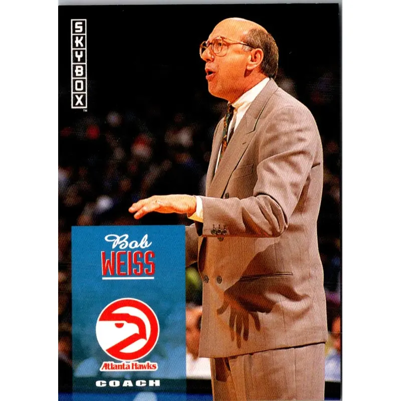 1992 SkyBox Bob Weiss #255