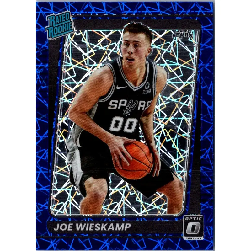 2021 Donruss Optic Blue Joe Wieskamp #180