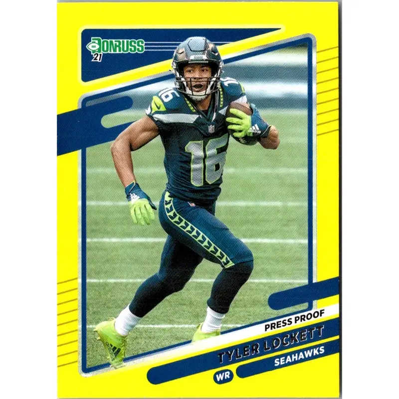 2021 Donruss Press Proof Blue Tyler Lockett #31