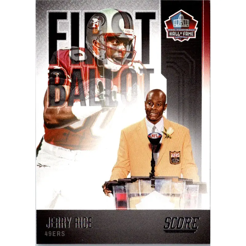2022 Score First Ballot Jerry Rice #FB-JR