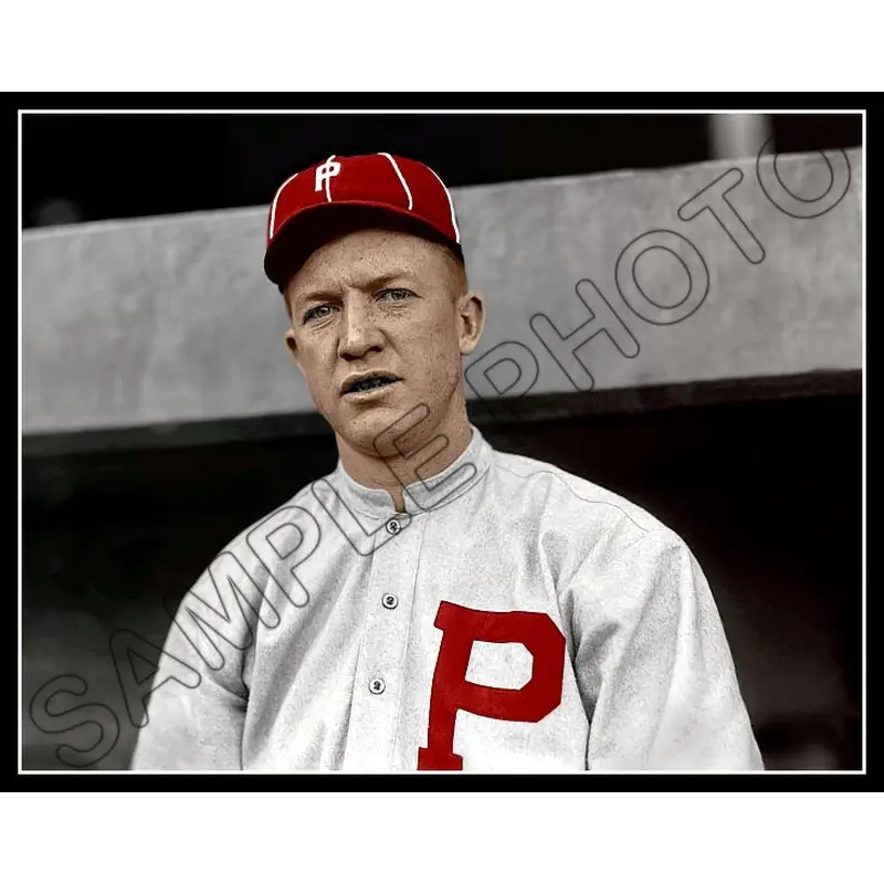 Grover Cleveland Alexander Colorized 11X14 Photo - 1915 Philadelphia Phillies - 90