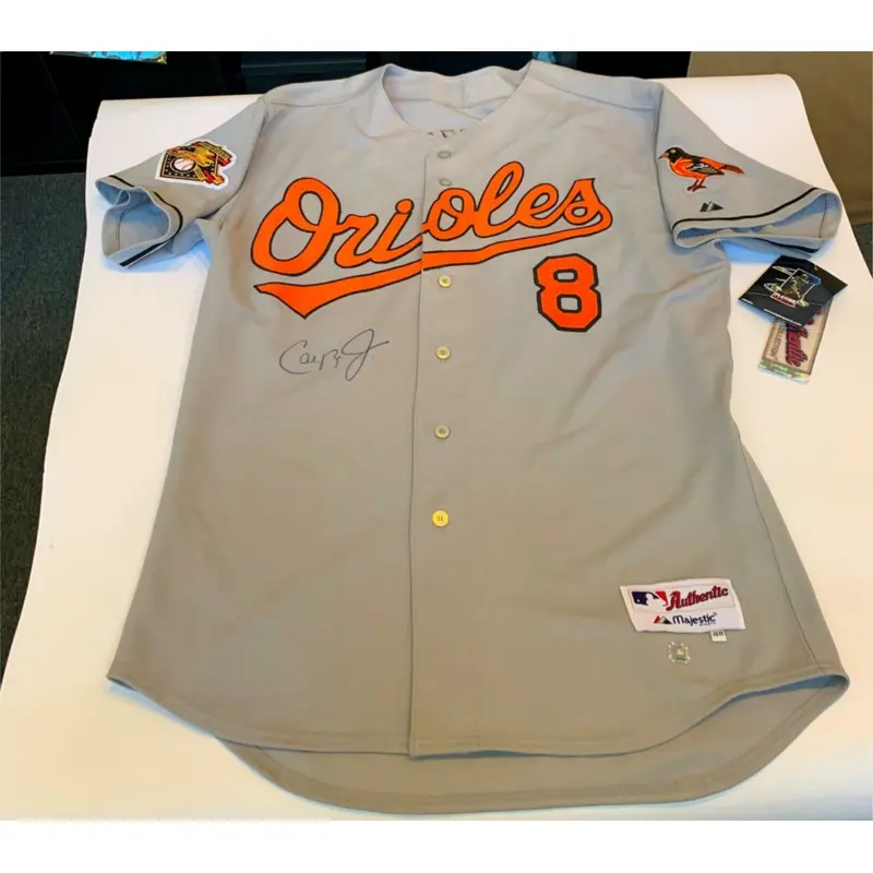 Cal Ripken Jr. Signed Baltimore Orioles Game Model Jersey MLB Authenticated Holo