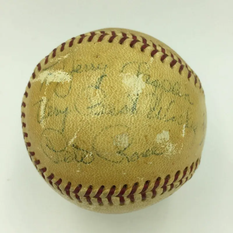 Pete Rose 1968 All Star Game Signed Game Used Baseball From Nestle Company JSA