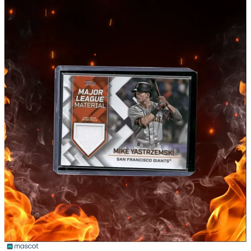 2022 Topps Mike Yastrzemski Major League Jersey Material #MLM-MY