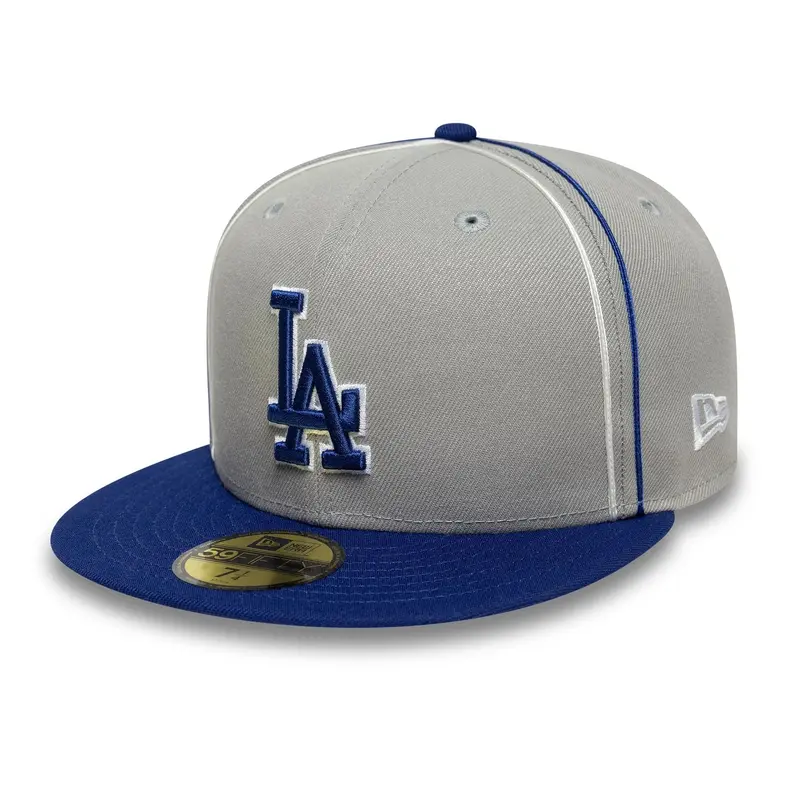 LA Dodgers MLB Soutache Grey 59FIFTY Fitted Cap