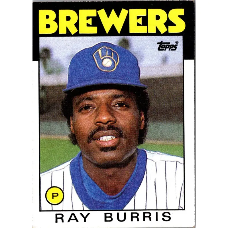 1986 Topps Ray Burris #106
