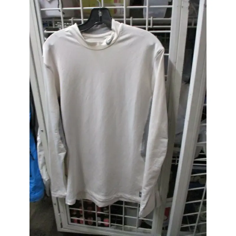 Used Nike Pro Combat White Longsleeve Shirt Adult Size XL
