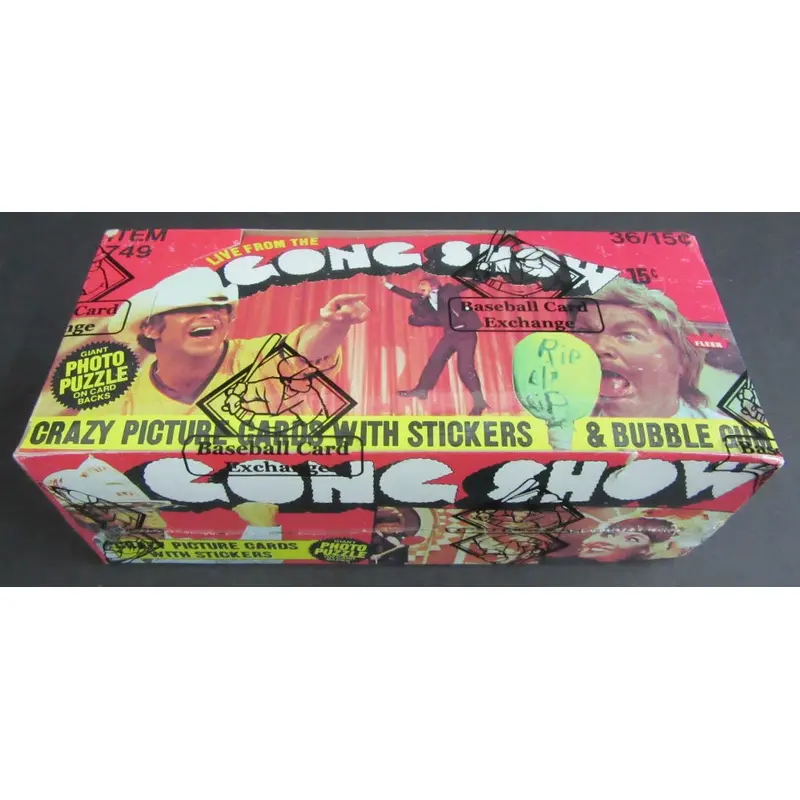 1977 Fleer Gong Show Unopened Wax Box (Authenticate)