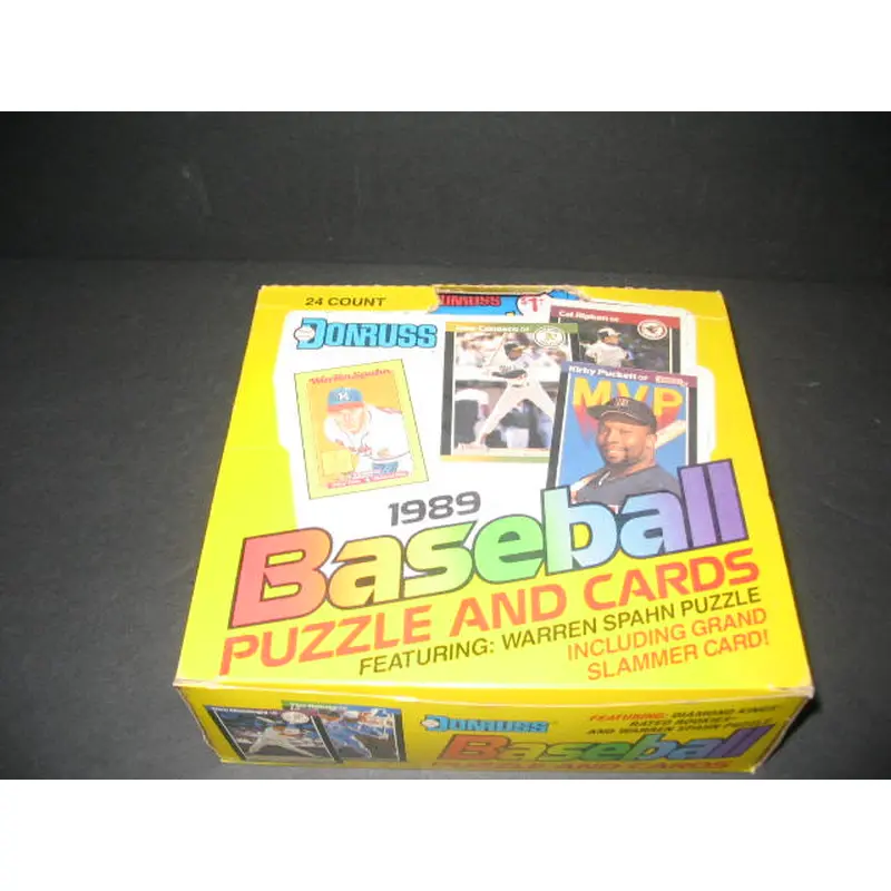 1989 Donruss Baseball Unopened Cello Box (Authenticate)