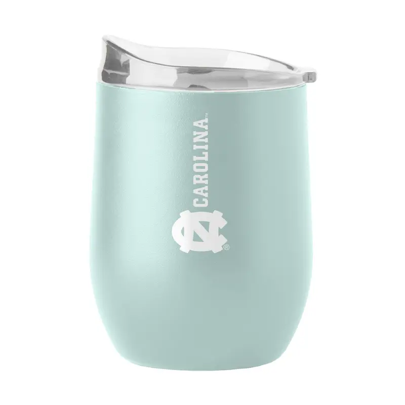 North Carolina 16oz Vertical Powder Coat Curved Beverage