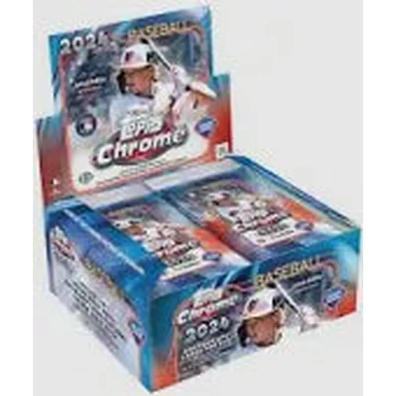 2024 Topps Chrome Update Series Baseball Hobby Jumbo Box