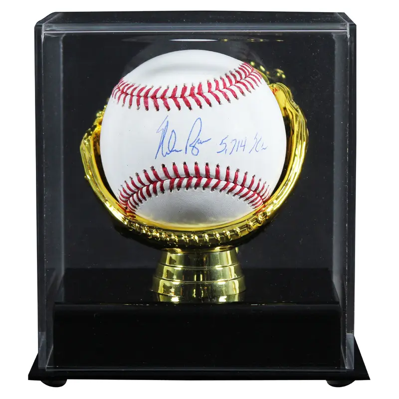Rangers Nolan Ryan "5714 K's" Authentic Signed Manfred Oml Baseball W/ Case BAS