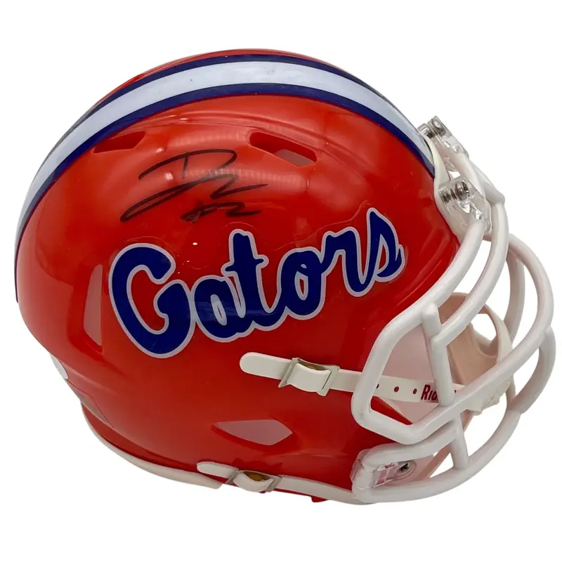 DJ Lagway Autographed Florida Gators Mini Helmet - JSA