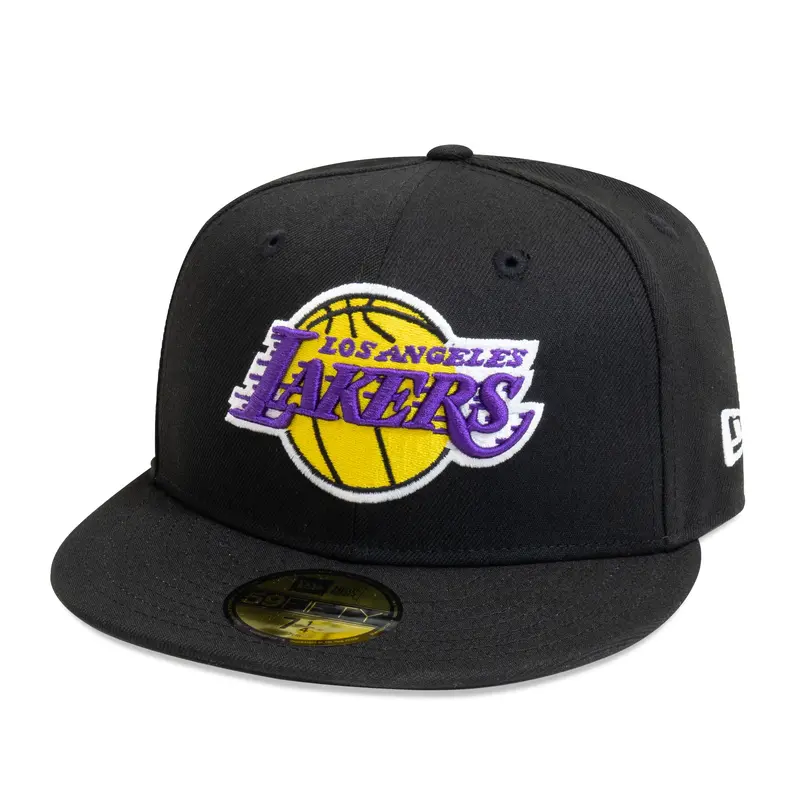 New Era - 59Fifty Fitted Essential Los Angeles Lakers - Black/OTC