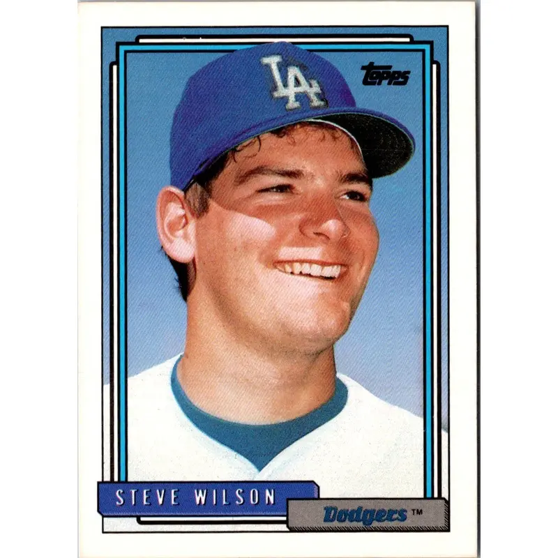 1992 Topps Steve Wilson #751