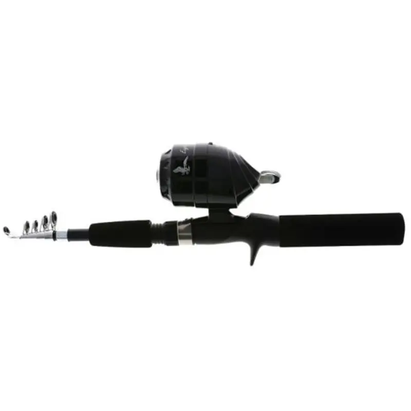 New Eagle Claw Pack-It Spin Cast Telescopic 5'6" Fishing Pole & Reel Combo