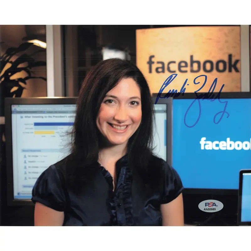 RANDI ZUCKERBERG signed 8x10 photo PSA/DNA Autographed