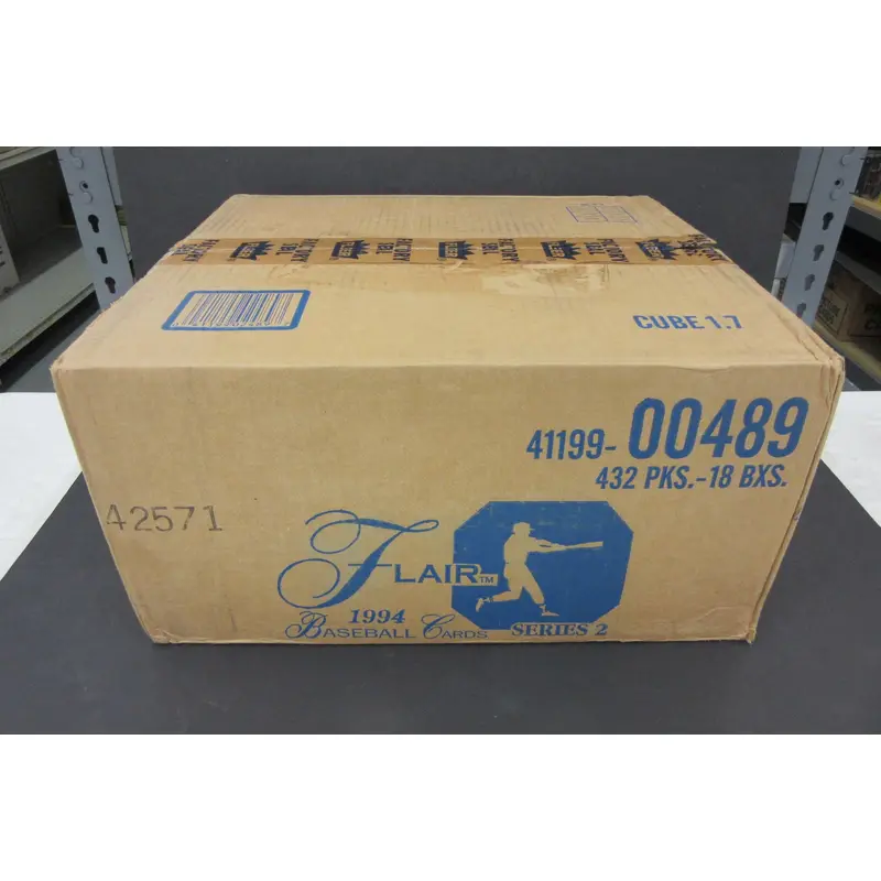 1994 Fleer Flair Baseball Series 2 Case (18 Box)