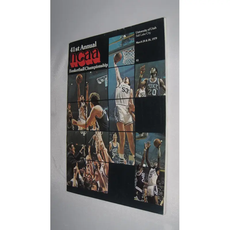 1979 NCAA Basketball Final 4 Larry Bird vs Magic Johnson