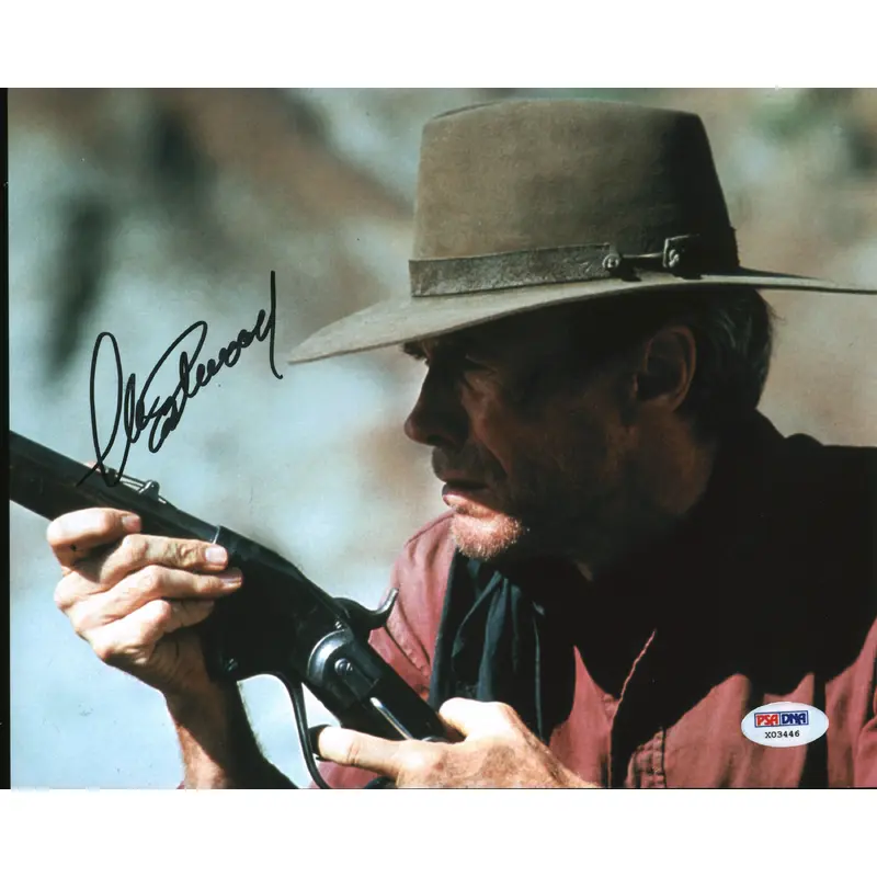 Clint Eastwood The Good, the Bad and the Ugly Signed 8x10 Photo PSA/DNA #X03446