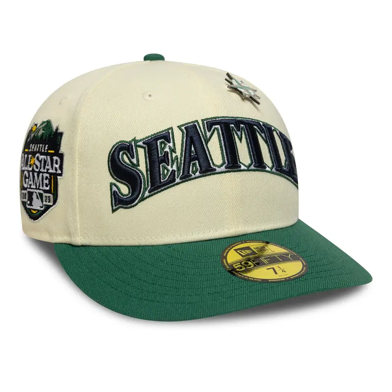 New Era - 59FIFTY - Seattle Mariners - ASG PIN  - Chrome/Green