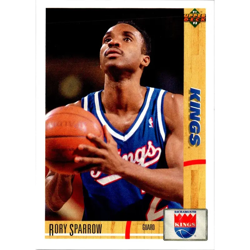 1991 Upper Deck Rory Sparrow #395