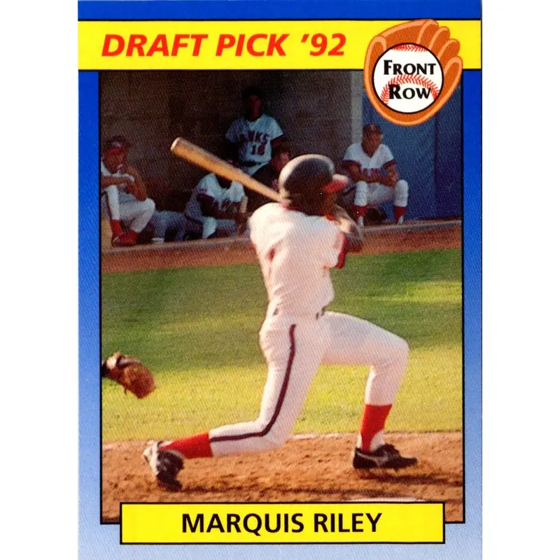 1992 Front Row Draft Picks Marquis Riley #26