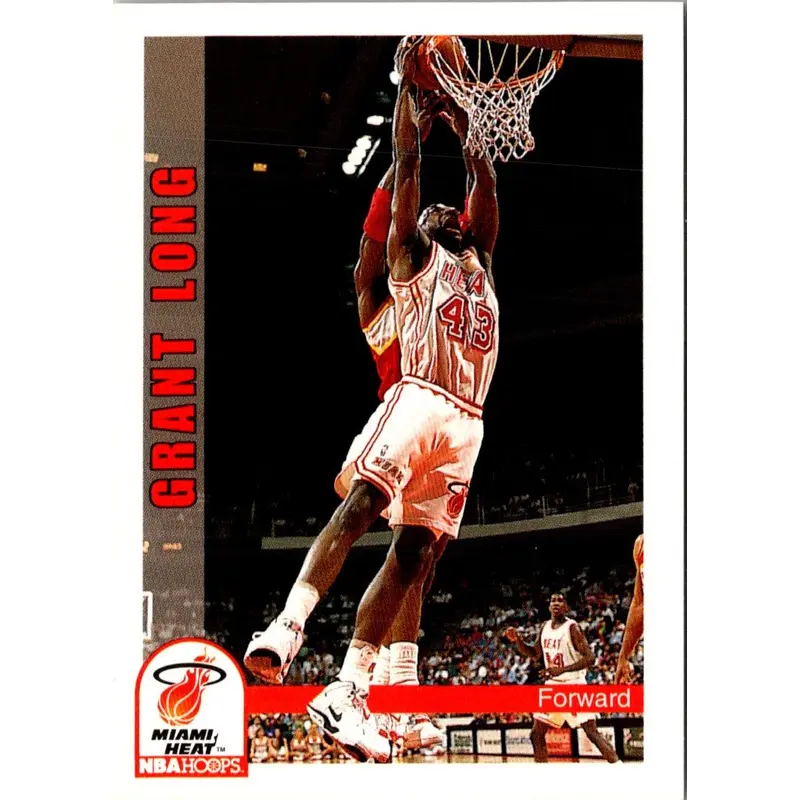 1992 Hoops Grant Long #120