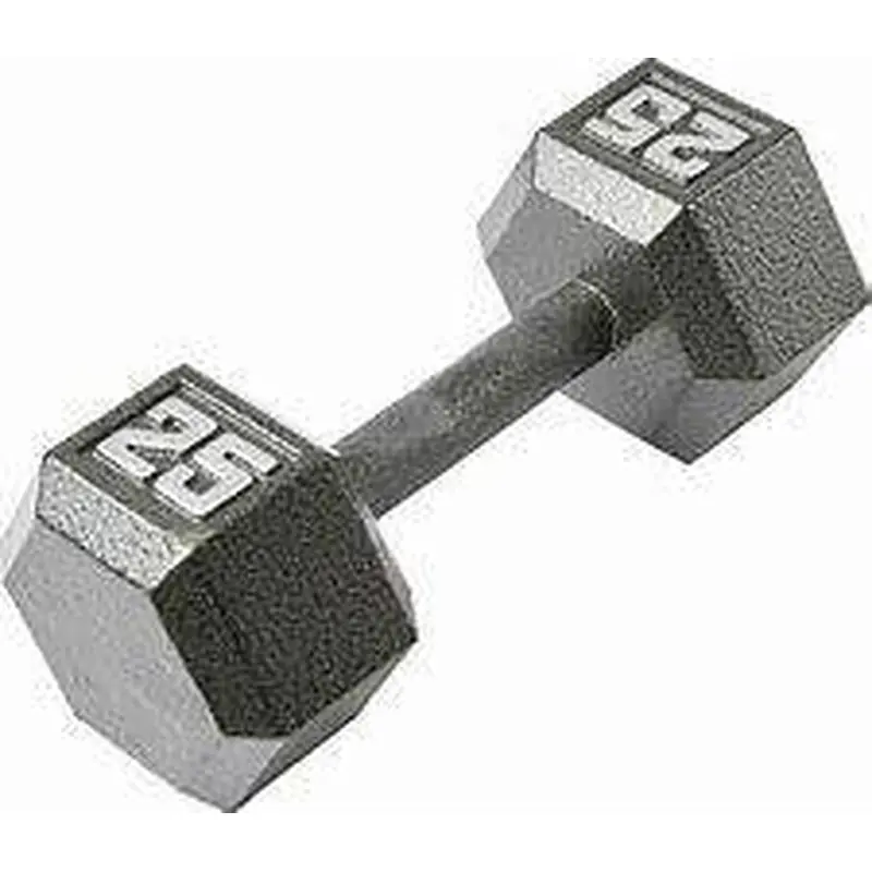 NEW Apollo Athletics 25 LB Hex Dumbbell