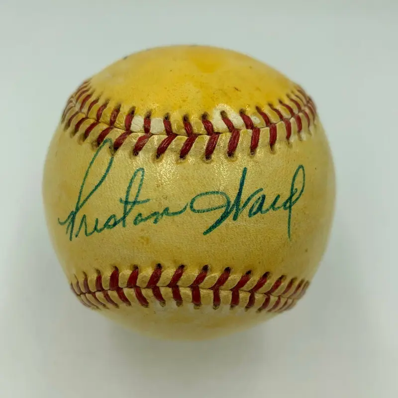 Preston Ward & Jack Shepard Single Signed Baseball With JSA COA