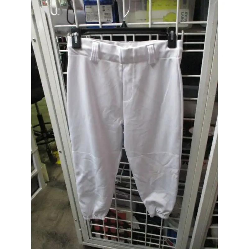 Used Easton White Elastic Bottom Pants Youth Size XL