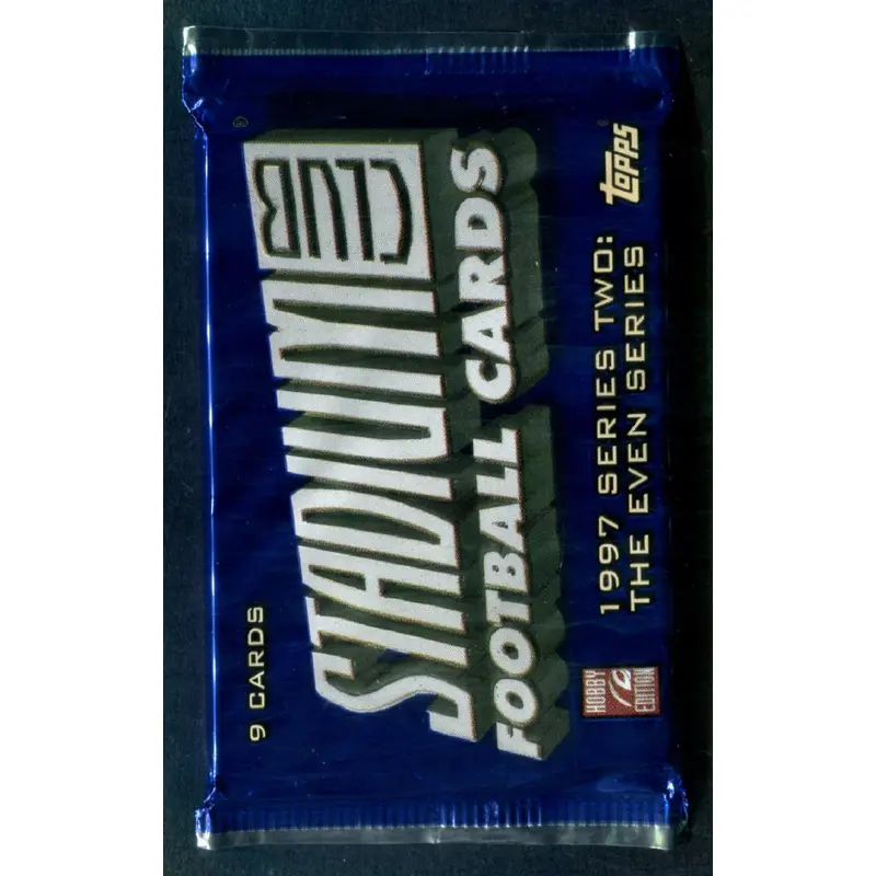 1997 Topps Stadium Club Football Unopened Series 2 Pack (Hobby) (9)