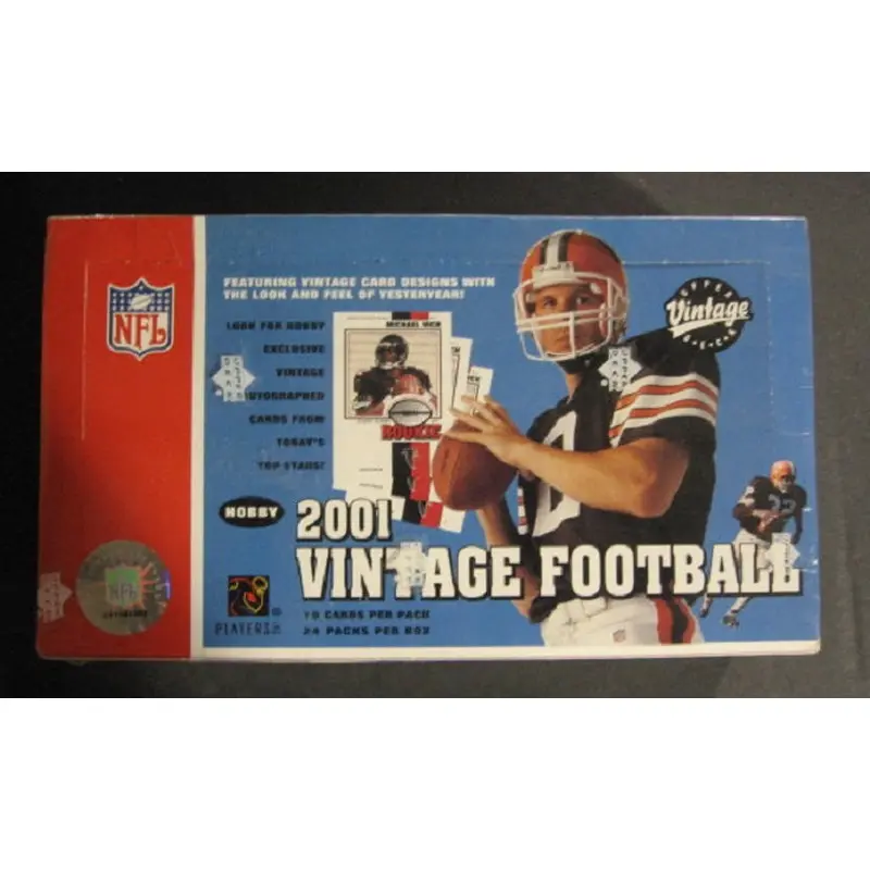 2001 Upper Deck Vintage Football Box (Hobby) (24/10)