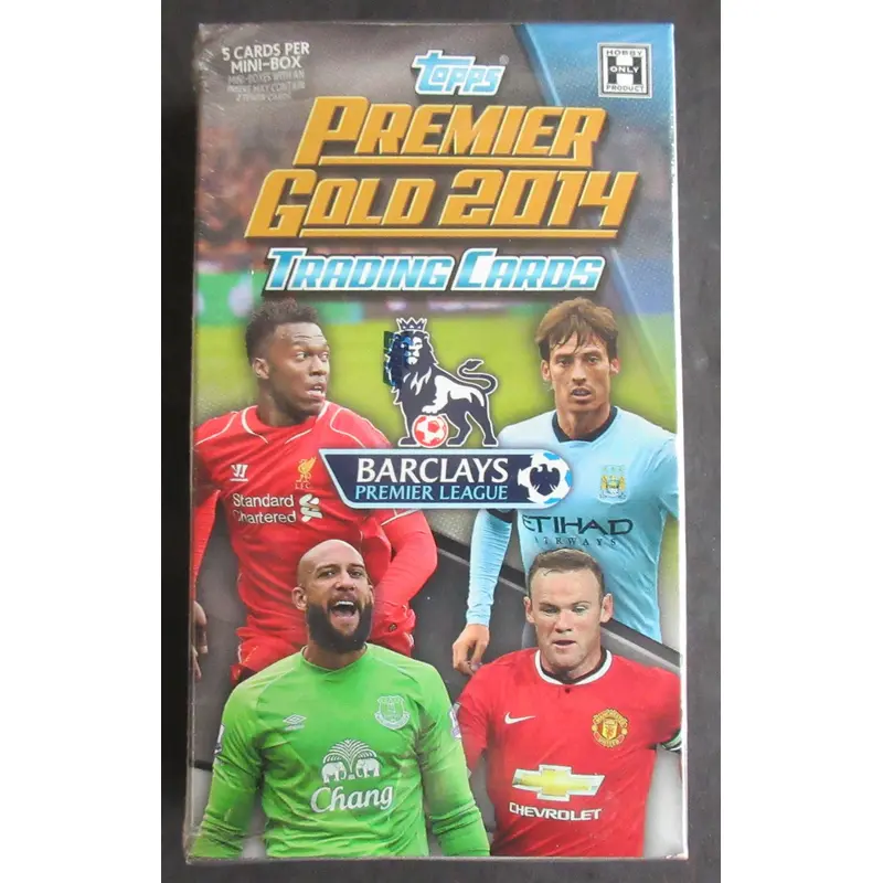 2014 Topps Premier Gold English Premier League Soccer Mini Box (Hobby) (5)