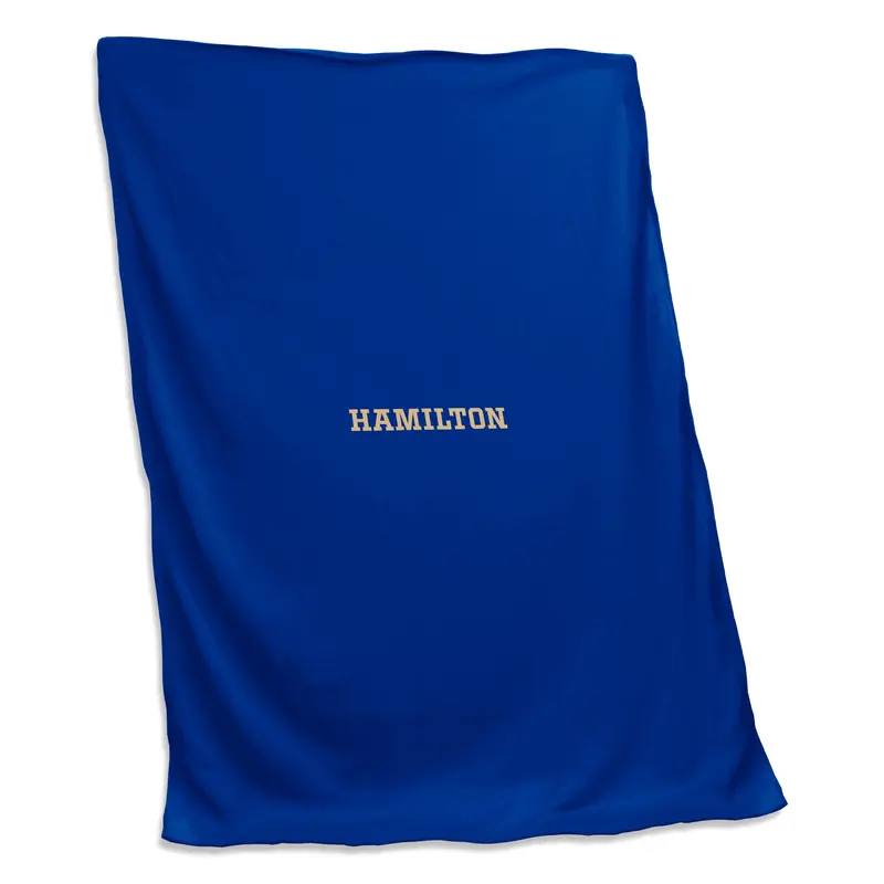 Hamilton College Sweatshirt Blanket (Screened)