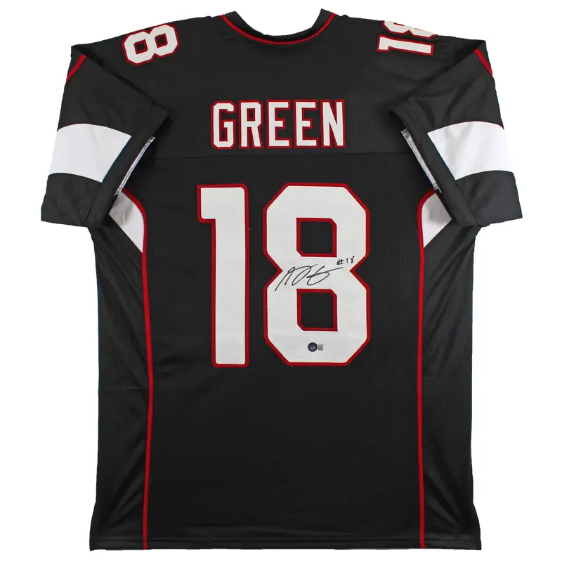 A.J. Green Authentic Signed Black Pro Style Jersey Autographed BAS Witnessed