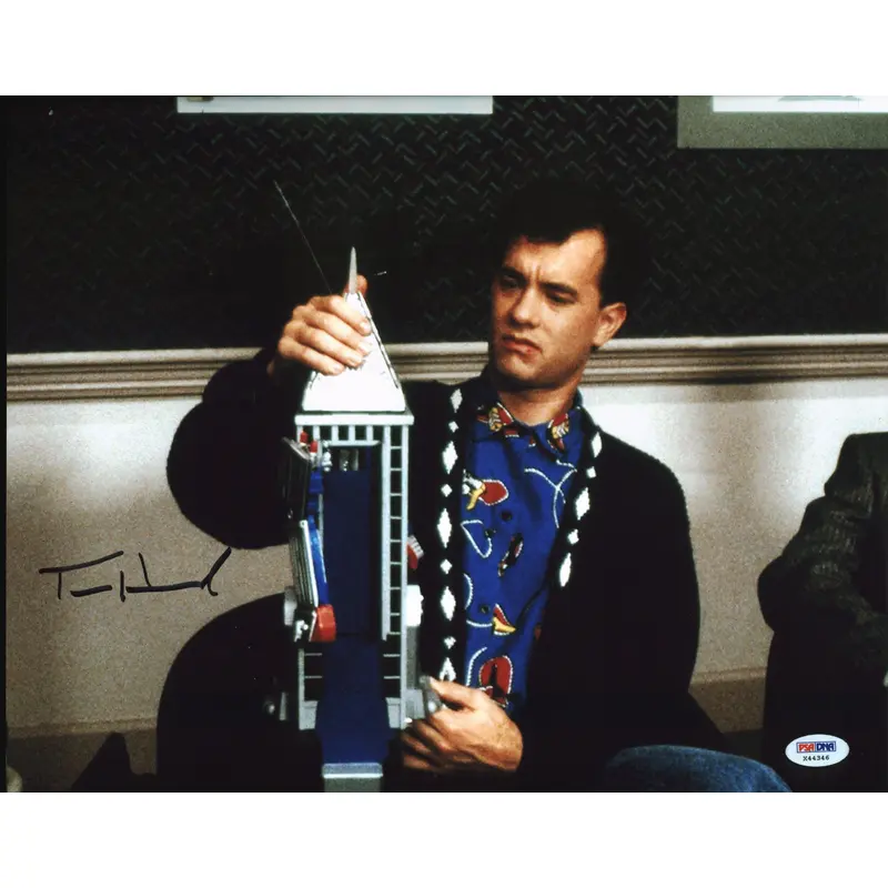 Tom Hanks Big Authentic Signed 11x14 Photo Autographed PSA/DNA #X44346