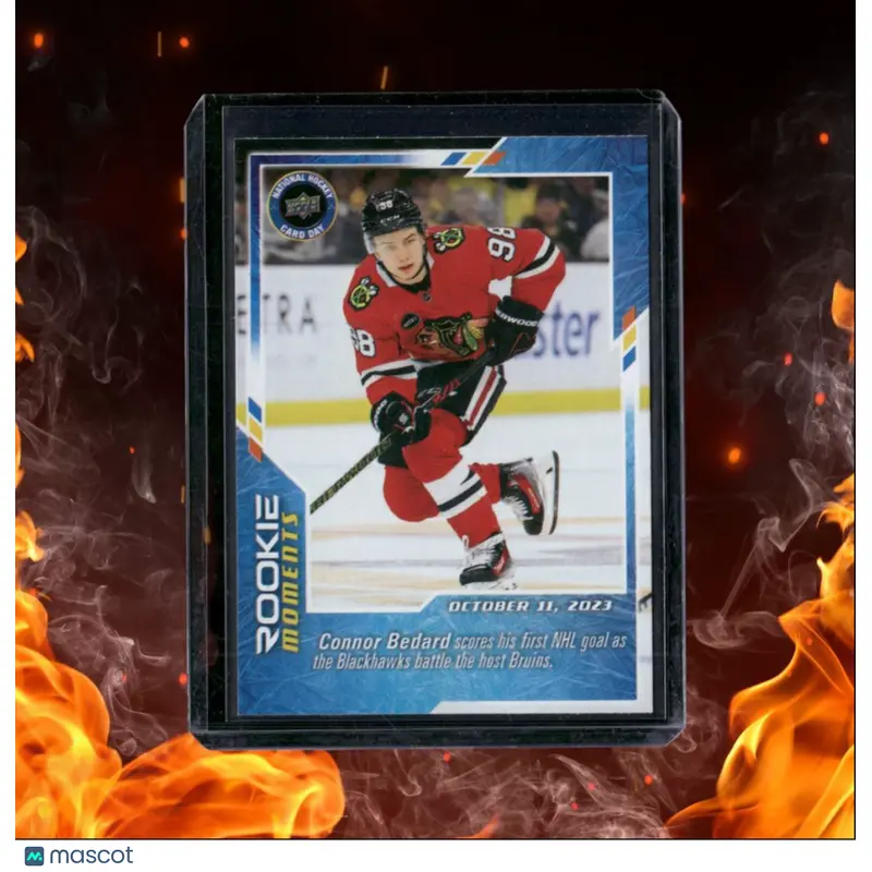 2024-25 Upper Deck National Hockey Card Day Connor Bedard Moments (B) Rookie
