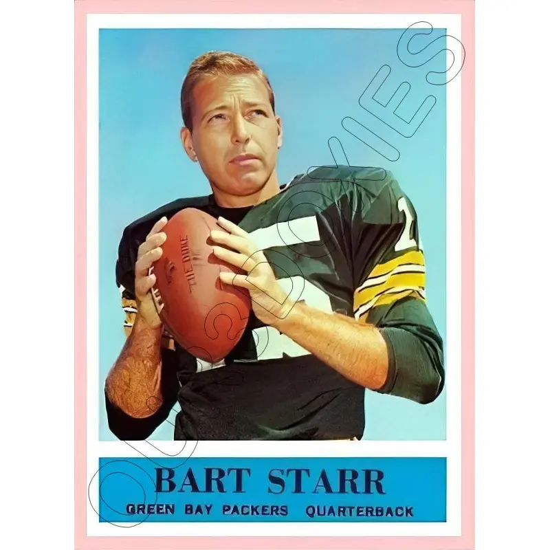 Bart Starr 1964 Philadelphia Football Reproduction Card - 4361