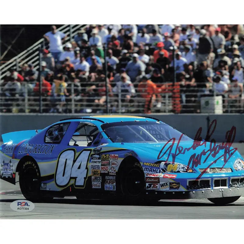 Hershel Mcgriff signed 8x10 photo PSA/DNA Autographed Nascar