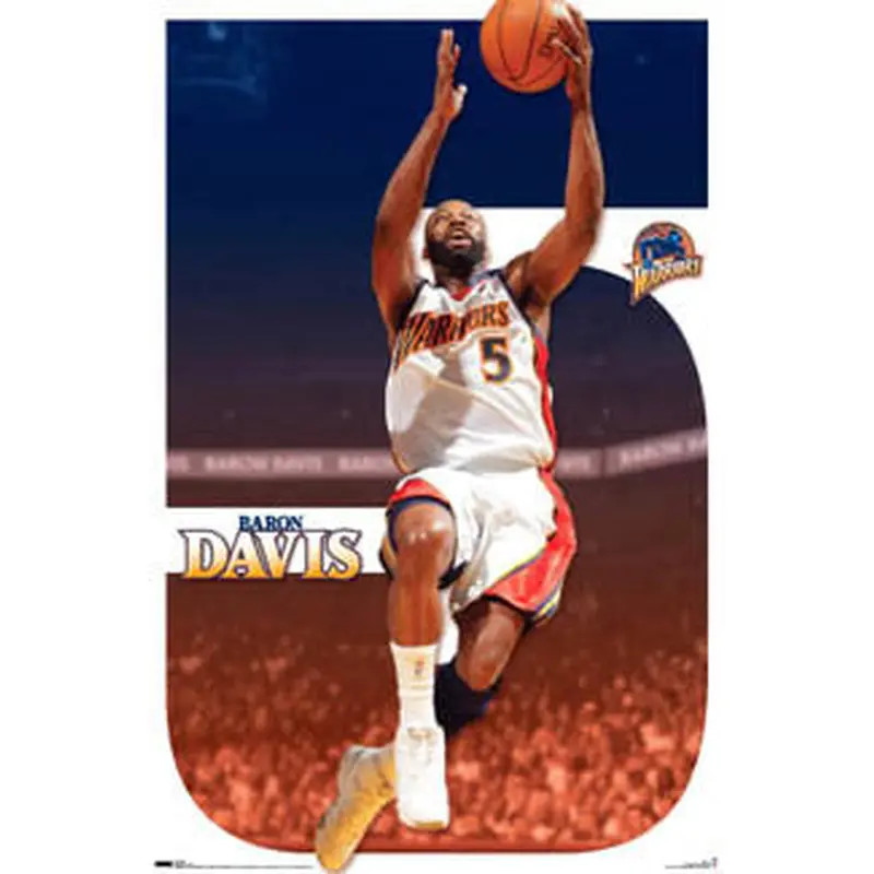 Baron Davis "Superstar" Golden State Warriors Poster - Costacos 2007