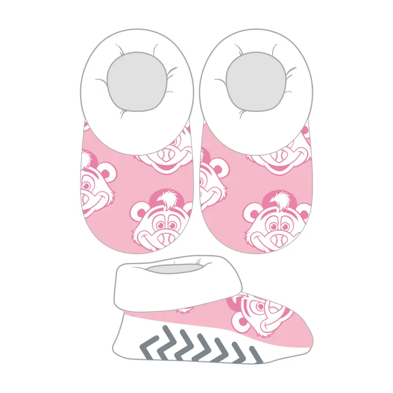 Indianapolis Indians Infant Pink Rowdie Booties