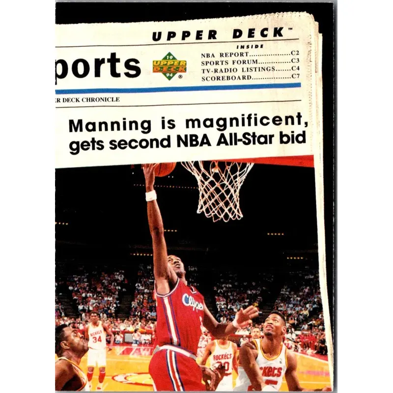 1993 Upper Deck Special Edition Electric Court Danny Manning #210
